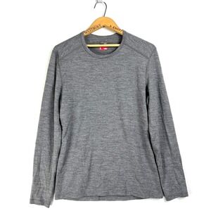 Men's Gray Long Sleeve Shirt